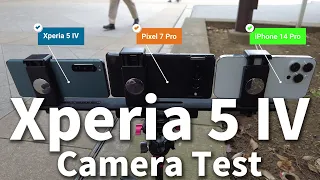 Xperia 5 IV Camera Test! Compared with Pixel 7 Pro and iPhone 14 Pro