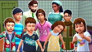 Useless firefighters and a few more tantrums! // How hard can it be to raise 10 kids in the sims 4?