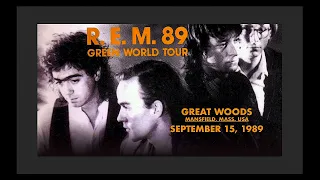 R.E.M. 1989 GREAT WOODS SBD (speed corrected, live full concert)