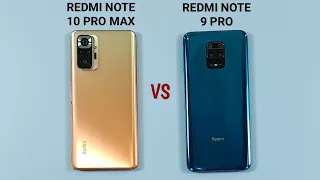 Redmi Note 10 Pro Max vs Redmi Note 9 Pro Speed Test & Camera Comparison