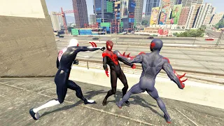 GTA 5 Epic Ragdolls And Fails #137 (Spider-man Miles Morales VS Spider-Man 2099 / Epic Ragdolls)