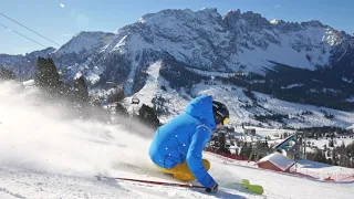 Skiing in Carezza Dolomites - South Tyrol - Italian Dolomites