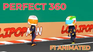 Max's perfect 360 | Hungarian GP | F1 Animated Comedy