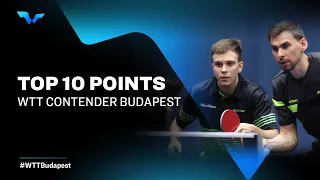 WTT Contender Budapest 2021 Top 10 Points