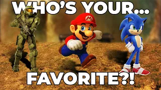 Iconic Video Game Characters - Who's Your Favorite?!