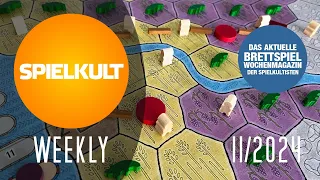 Weekly 11/2024 // Brettspiel-Reviews, Spieletreff, Vorschau