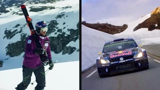 Burning Rubber and Jumping Road Gaps w/ Svindal and Mikkelsen