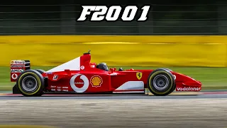 Ferrari F2001 | 17000 rpm V10 @ Spa