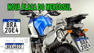 NOVA PLACA DE VEÍCULOS PADRÃO MERCOSUL; OQUE MUDOU?? #DIEGOCM