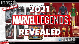 New 2021 Marvel Legends Coming Out | Hasbro Fan First Friday | Nerd News | 4k UHD