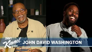 Guest Host Samuel L. Jackson Interviews John David Washington