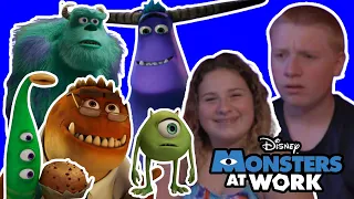 MONSTERS AT WORK EPISODE 1 REACTION | "Welcome to Monsters, Incorporated"