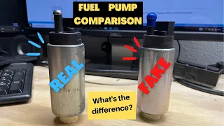 Walbro Fuel Pump Comparison - Real vs Fake with DIYHEMI