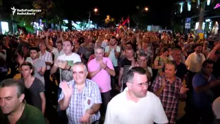 Armenian Activists March In Support Of Opposition Gunmen