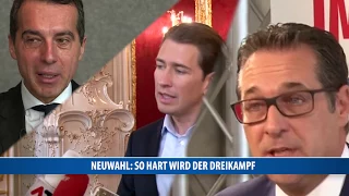 Neuwahl: So hart wird der Dreikampf