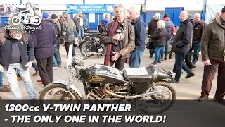 1959 V-Twin Panther 1300cc at The Bristol Classic MotorCycle Show 2022