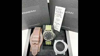 Pre-owned 2018 Panerai Luminor California PAM 00779 Watch