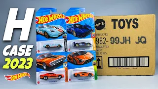 Unboxing Hot Wheels 2023 - H case!