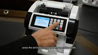CRONY JN-1685A Mix and Value Counter Money Bill Banknote Cash Currency Note Counter Counting Machine
