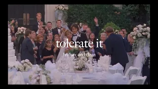 dean and lindsay: tolerate it