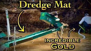 Dredging for Gold, shocking amount of Gold. Seriously rich paydirt