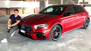 2021 Mercedes AMG A45 S | $100k FULL A Class Drive Review 4MATIC+ Sound Acceleration