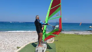 HIKING AND WINDSURFING | RHODES, GREECE 4K