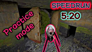 Granny 1.8 - Speedrun in 5:20 minutes | Practice mode