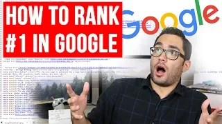 SEO for Beginners 2018 | How to Rank #1 in Google Step-by-Step