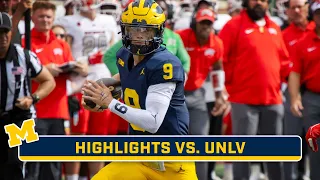 UNLV at Michigan | Highlights | Big Ten Football | Sept. 9, 2023