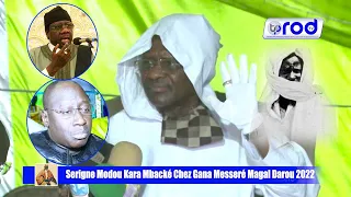 Magal Darou 2022 Discours de Serigne Modou Kara Mbacké Chez Gana Messeré