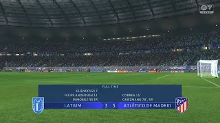 FC 24 Gameplay Champions League Group Stage | Lazio vs Atlético de Madrid | Match 1 [4K 60fps]