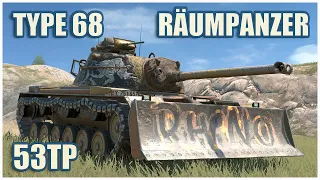 Type 68, M48A2 Räumpanzer & 53TP Markowskiego • WoT Blitz Gameplay