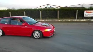 Honda Civic EG V6 swap J30 3.0 vtec by Type Max