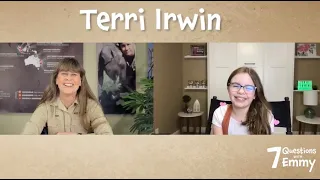 Terri Irwin from Australia Zoo, 'Crikey! It's the Irwins' answers 7 Questions with Emmy