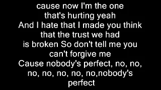 Jessie J - Nobody's Perfect (Lyrics)