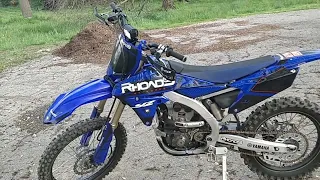 How to install an LED light kit on your fuel injected kick start only YZ250F with no battery