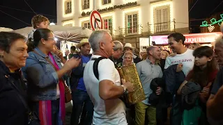 FEIRAS NOVAS 2022 - UMA ENORME MULTIDÃO DE GENTE, TOCA E DANÇA NAS RUSGAS - NO PASSEIO 25 DE ABRIL.