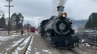 Doubleheaders in December - Durango & Silverton Narrow Gauge Railroad