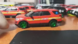My Ford Explorer Interceptor collection from Greenlight