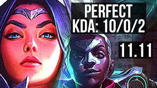 IRELIA vs EKKO (MID) | 10/0/2, Legendary, 300+ games | EUW Master | v11.11