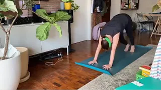 Angelica Panganiban doing Yoga