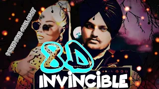 INVINCIBLE(#8D_Audio)Sidhu Moose Wala|Moosetape|INVINCIBLE BASS BOOSTED|#TRENDING|NEW SONGS 2021