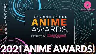 Reacting to Anime Awards 2021