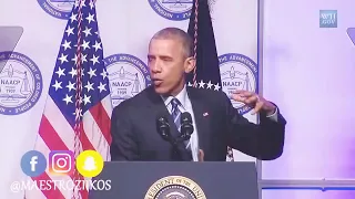 Obama akiimba nyimbo ya cris Brown
