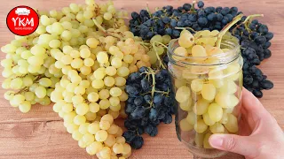 I Keep Grapes Fresh for Years ❗ I Consume them in Every Season for Healing❗Sugar-Free💯Natural Recipe