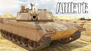 War Thunder - [Stock] Grind ARIETE (P) ☠️☠️☠️ - Part 1