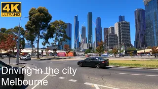 Driving In The City | Melbourne Australia | 4K UHD