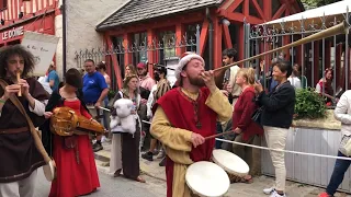 Самый большой средневековый праздник во Франции в городе Провен.
