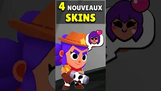 Un NOUVEAU SKIN pour Shelly BIENTÔT ?!? J'achète 4 skins sur Squad Busters!!